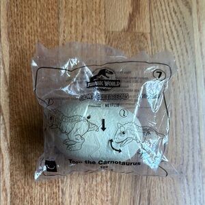 New Jurassic World Toro the Carnotaurus Dinosaur Egg McDonalds Happy Meal Toy #7